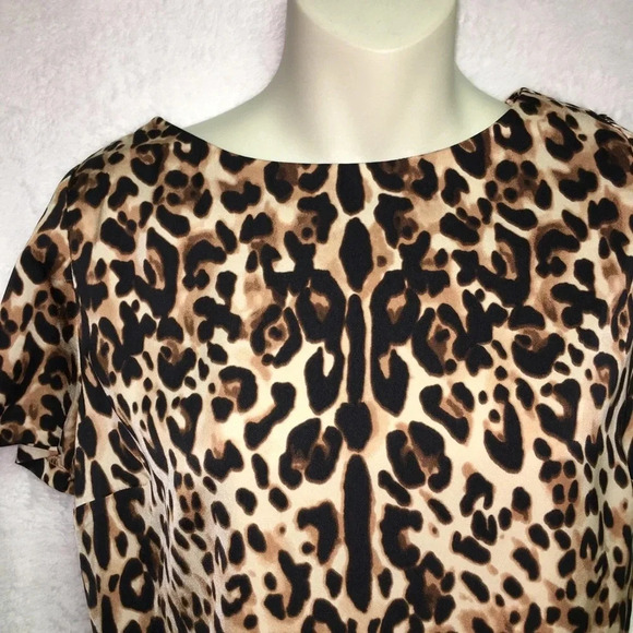 The Limited cheetah print shift dress size small - Picture 2 of 8